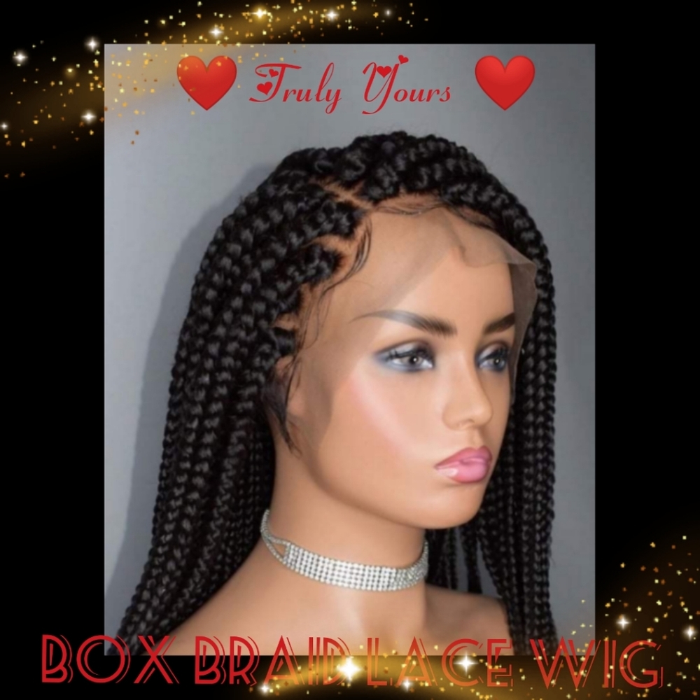Lace front braided wigs